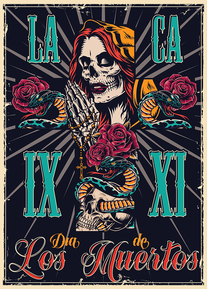 de los muertor tattoo art