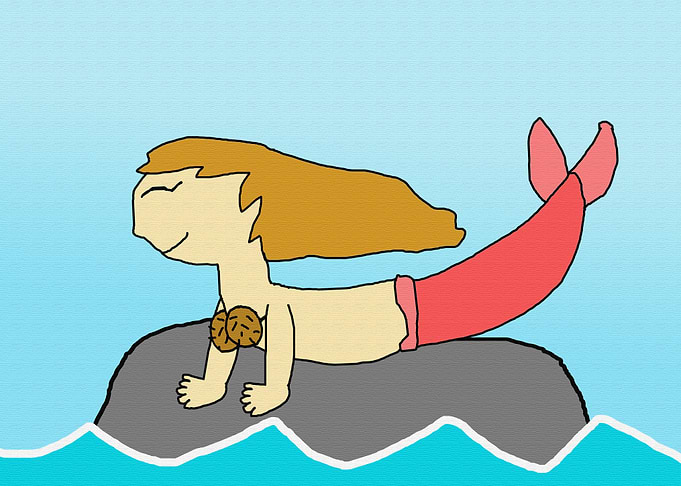 Mermaid on a Rock