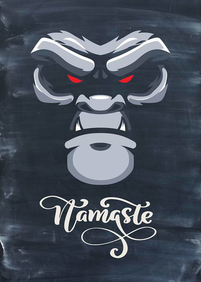 Namaste Gorilla