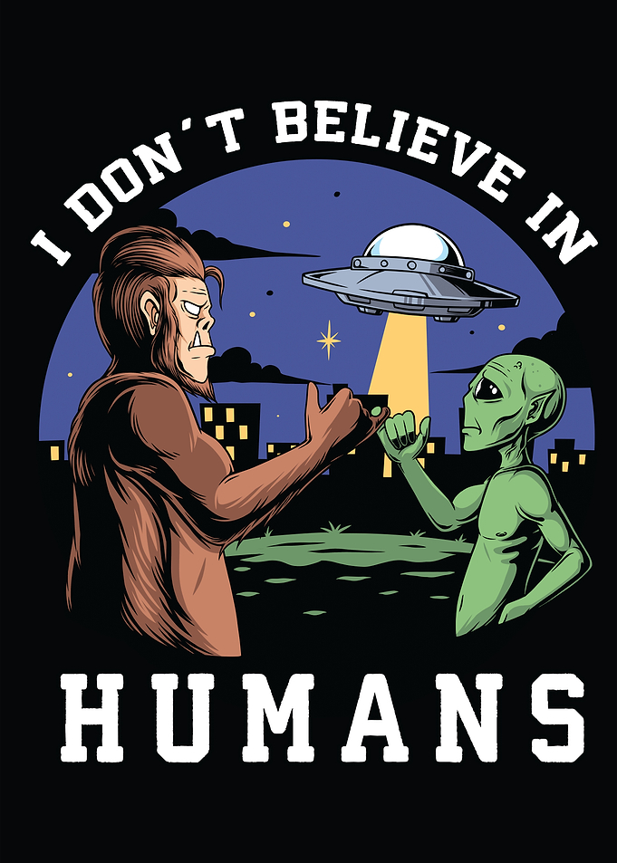 I Do Not Believe in Humans
