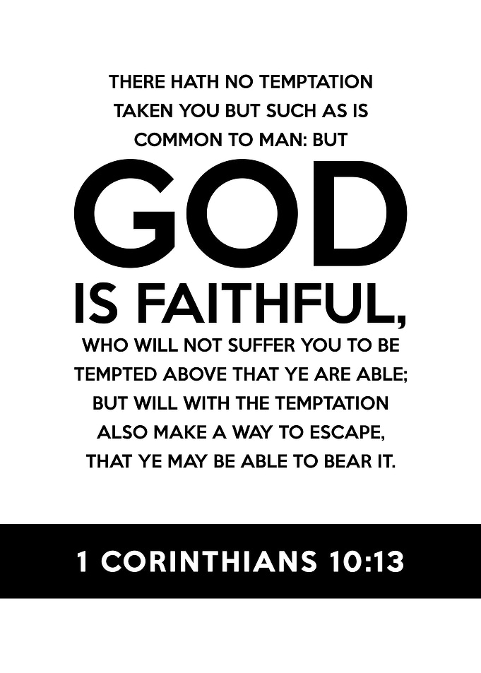 1 Corinthians 10 13