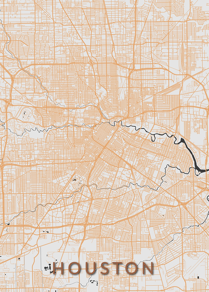 Houston City Map