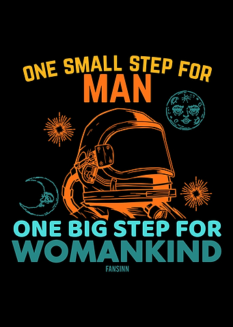 Astronaut girl woman space