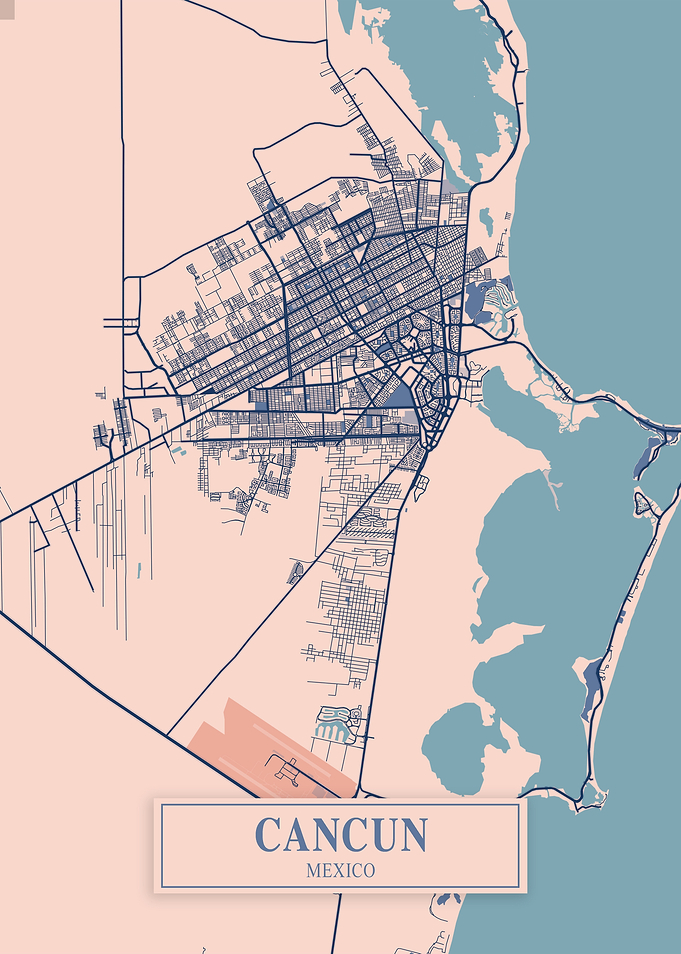 Cancun Breezy Map