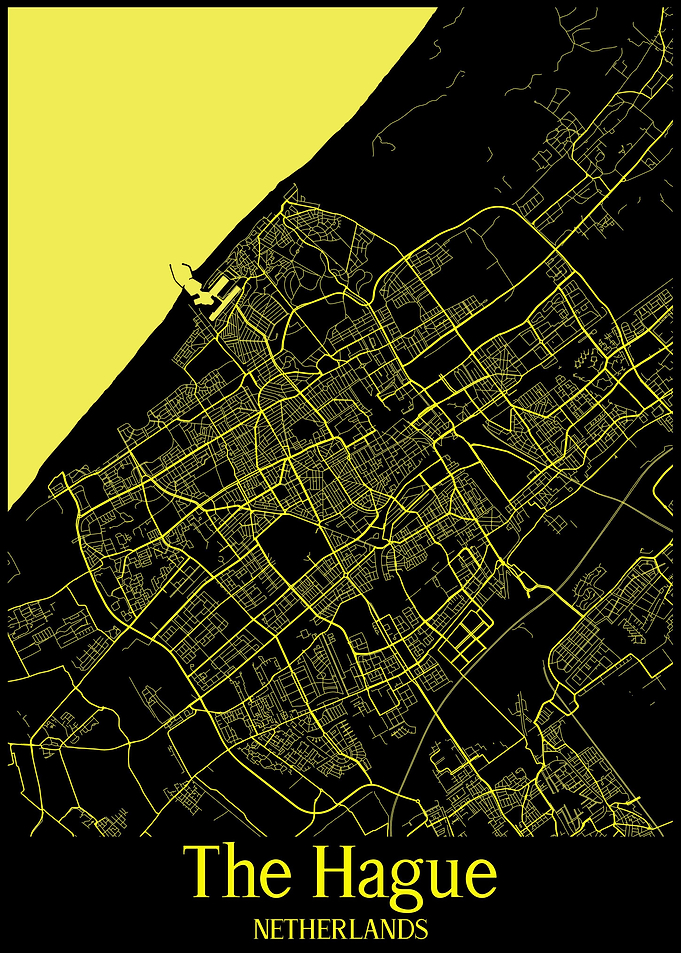 The Hague Map Netherlands