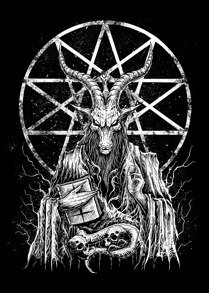 Demonic Goat Baphomet