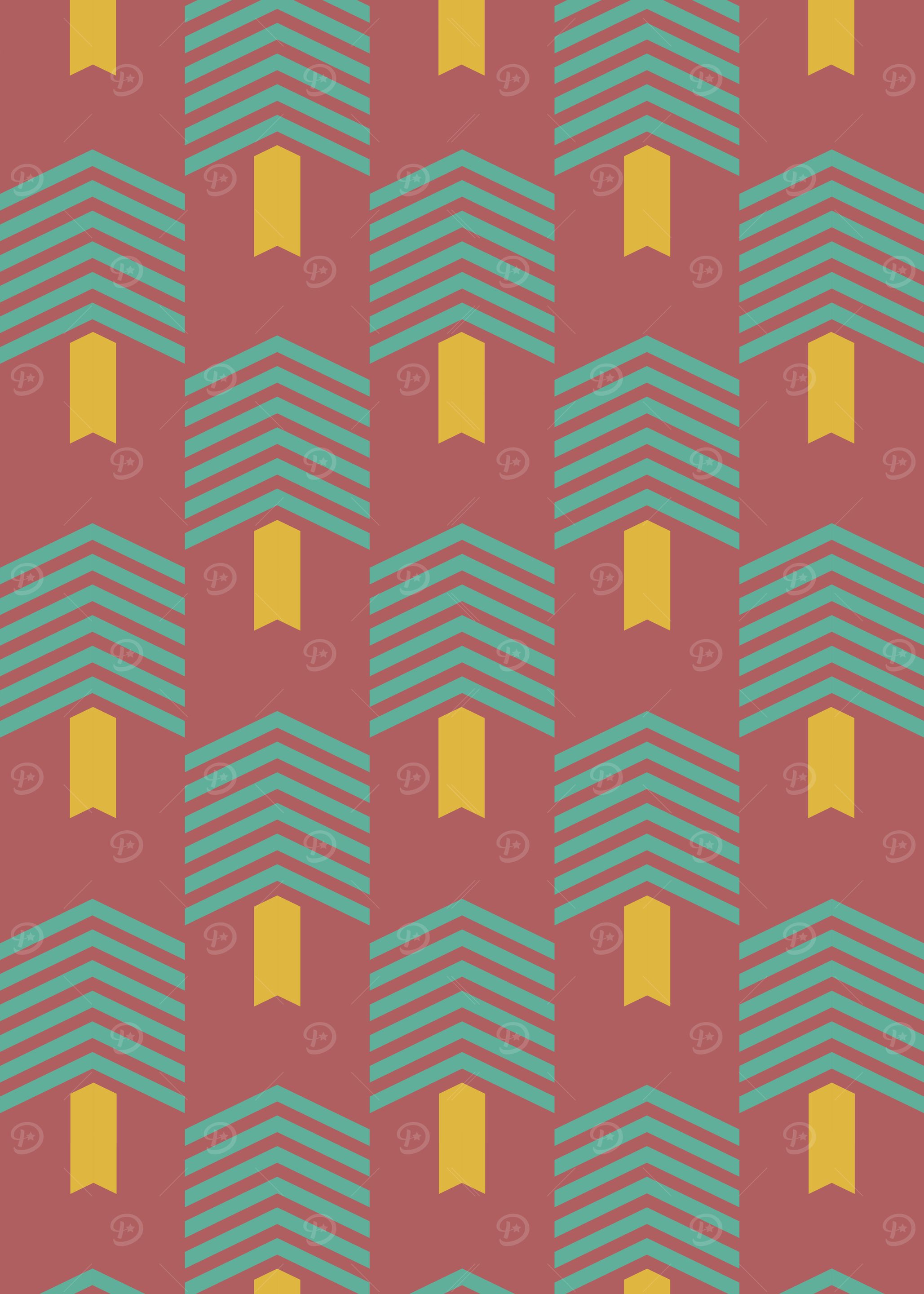 Christmas pine forest