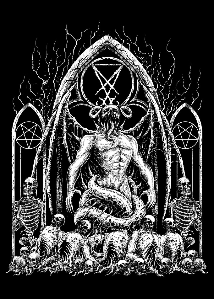 Satanic Demon Lucifer