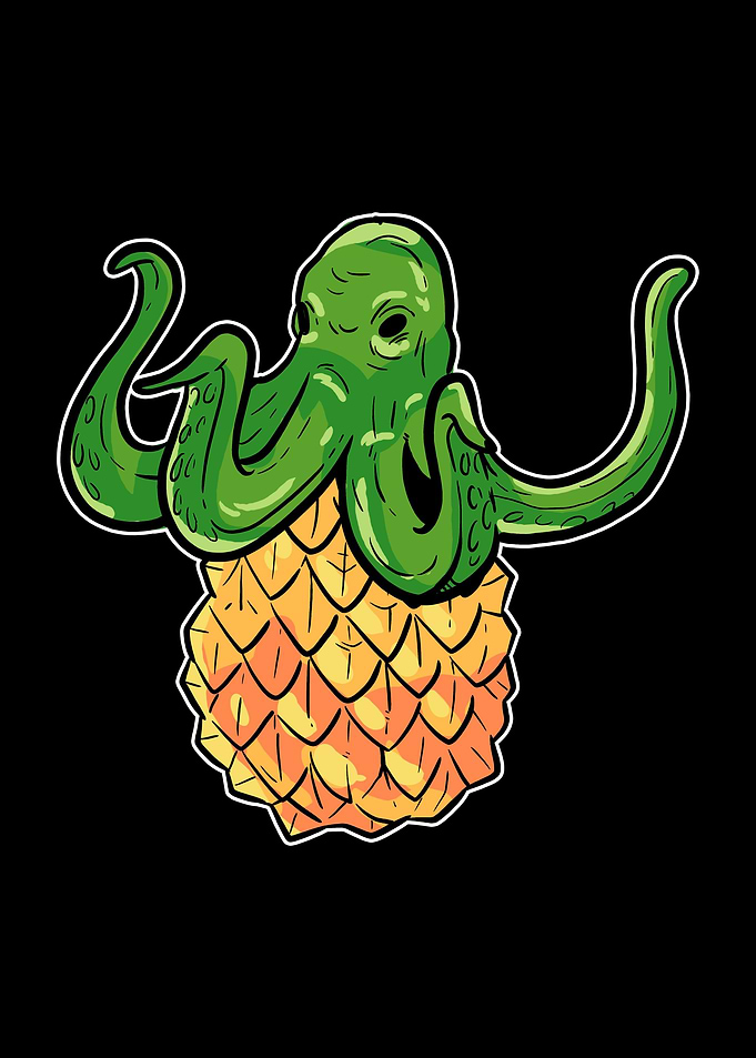 Octopus Pineapple