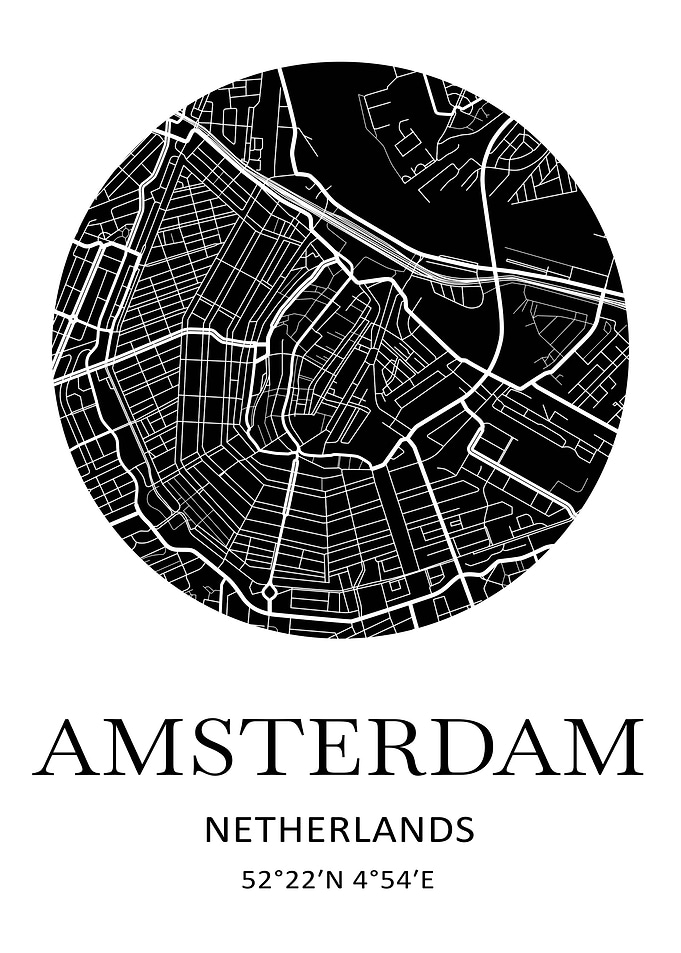 Amsterdam City Map