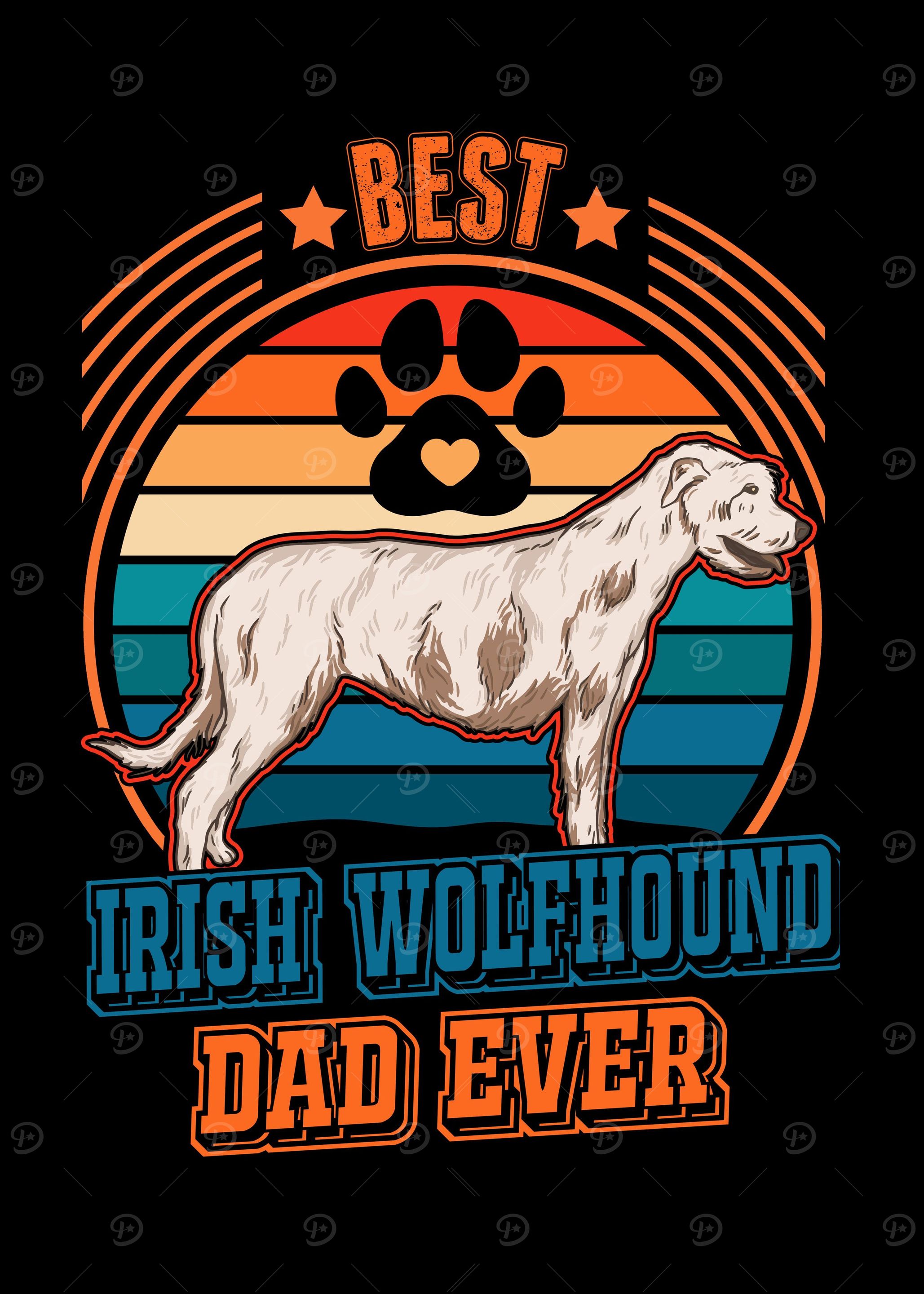 Best Irish Wolfhound Dad