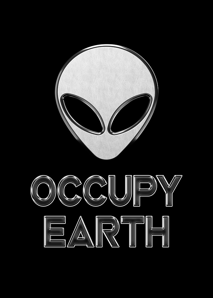 Alien Occupy Earth Space