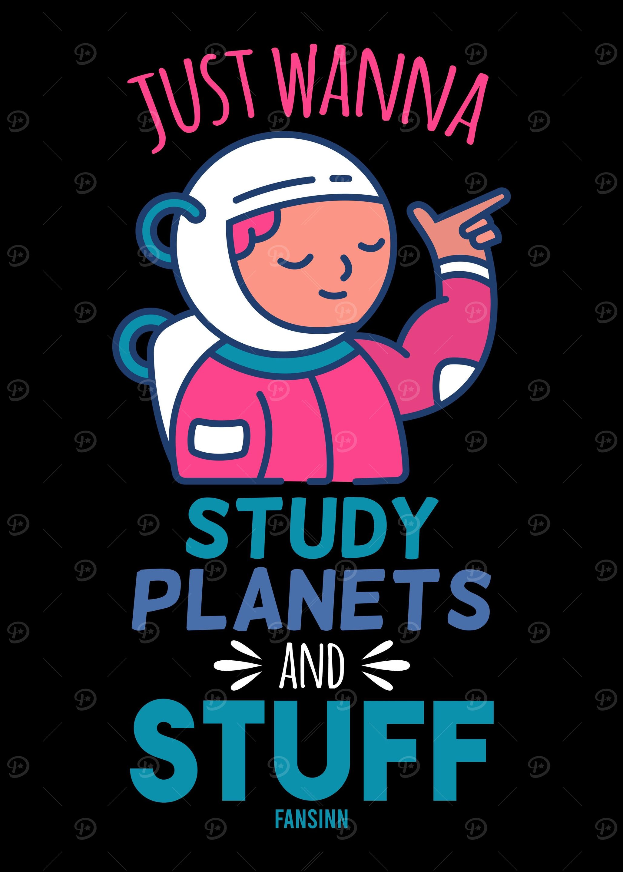 Girls school learn Astrono