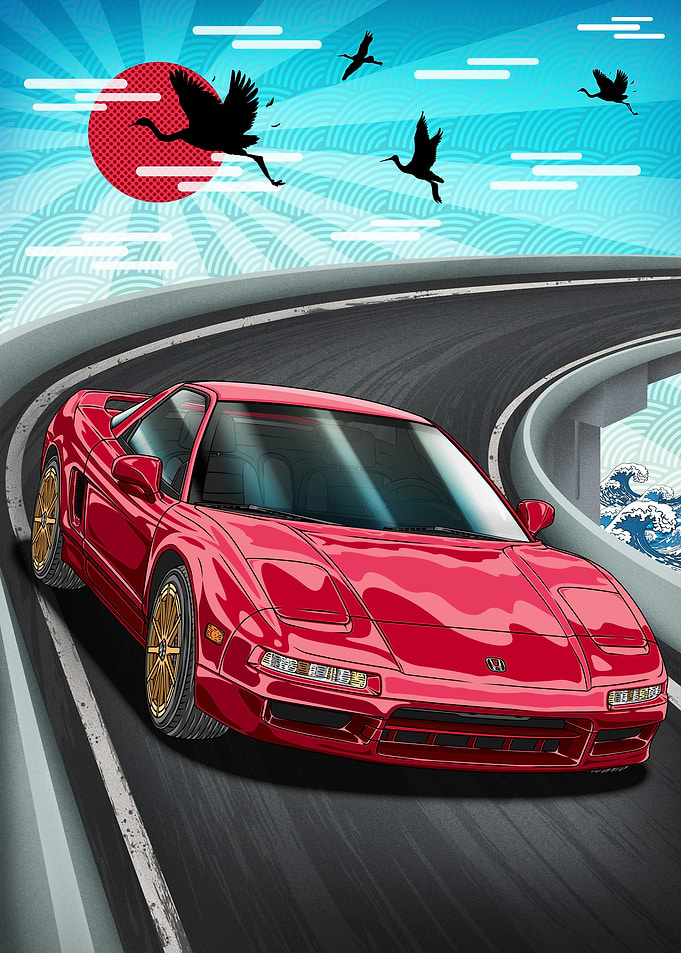 Nippon Car Honda NSX