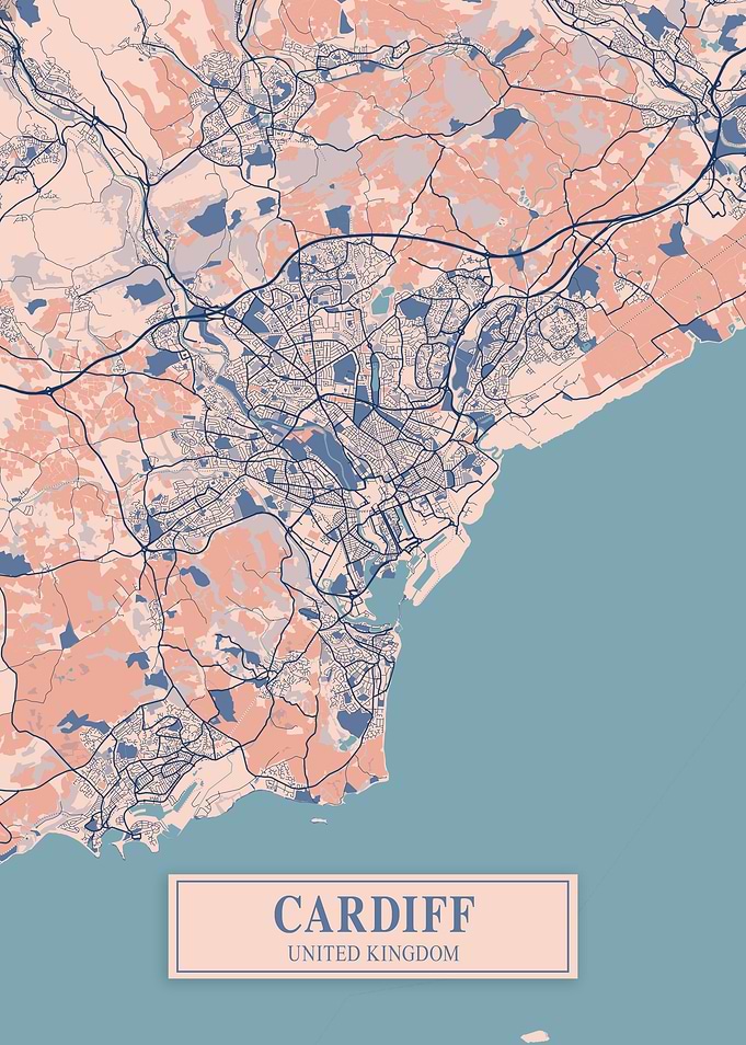 Cardiff Breezy Map