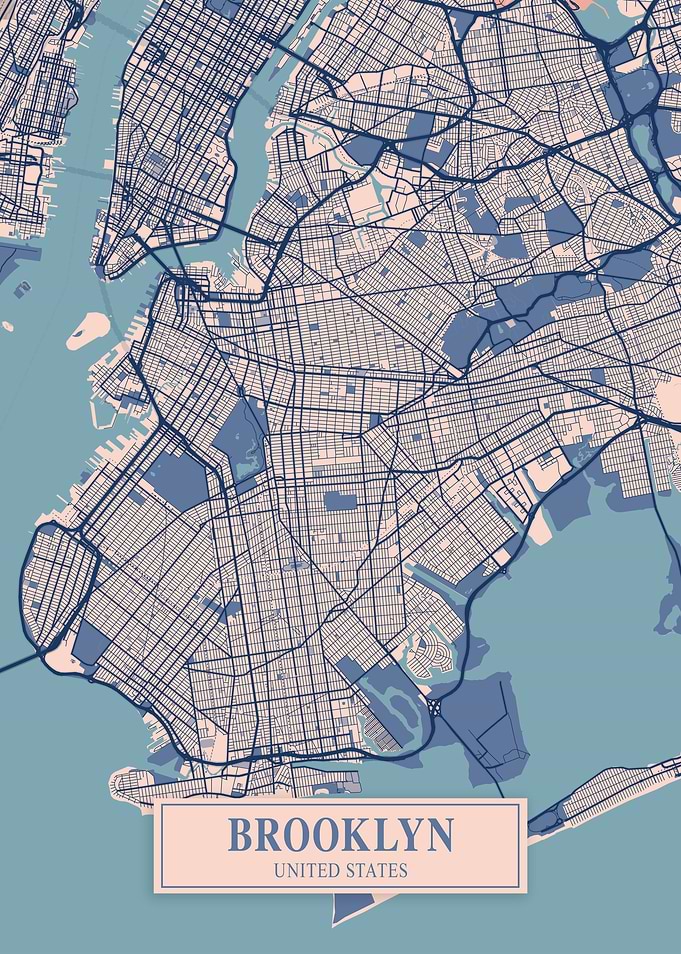 Brooklyn Breezy Map