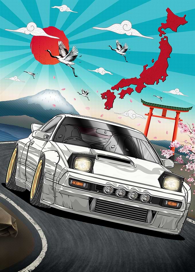 JDM Mazda RX7 Turbo II