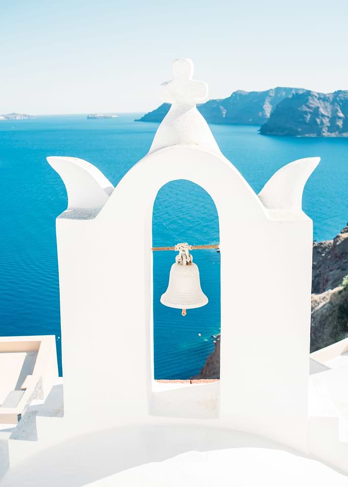 White Churchbell in Greece