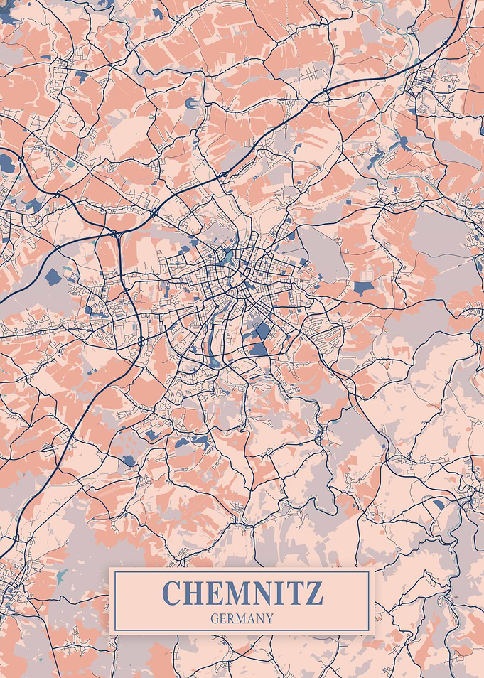 Chemnitz Breezy Map