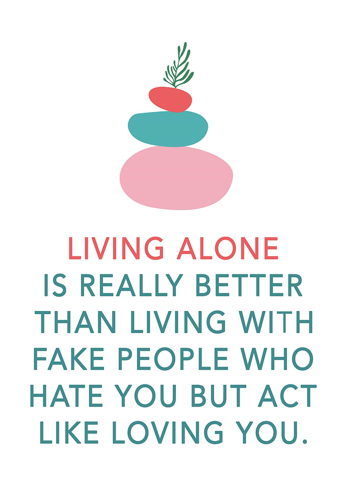 LIVING ALONE