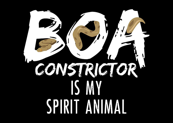 Boa Constrictor Joke Snake