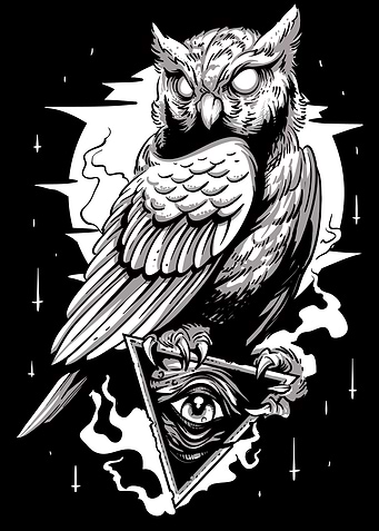 illuminati owl poster