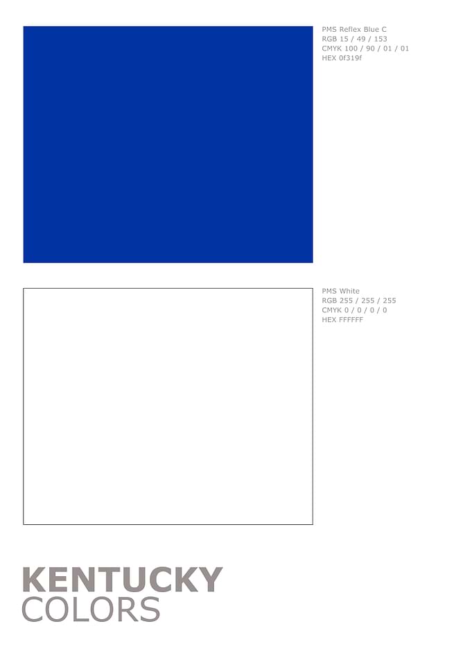 Kentucky Sports Colors