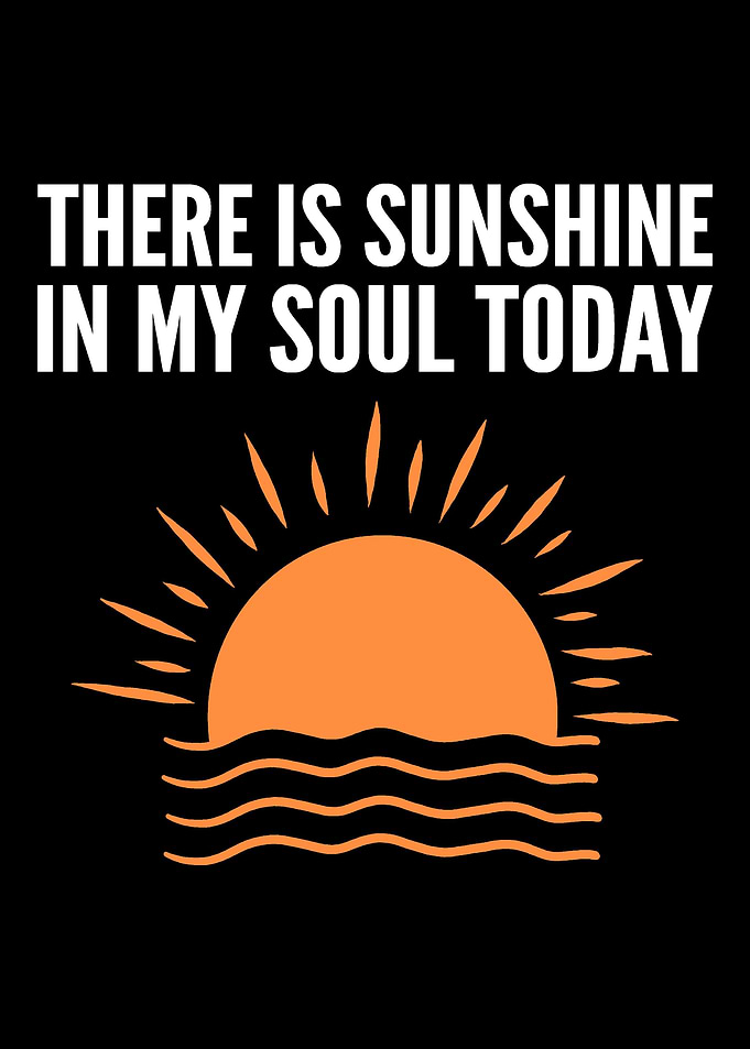 There is sunshine Calm Per