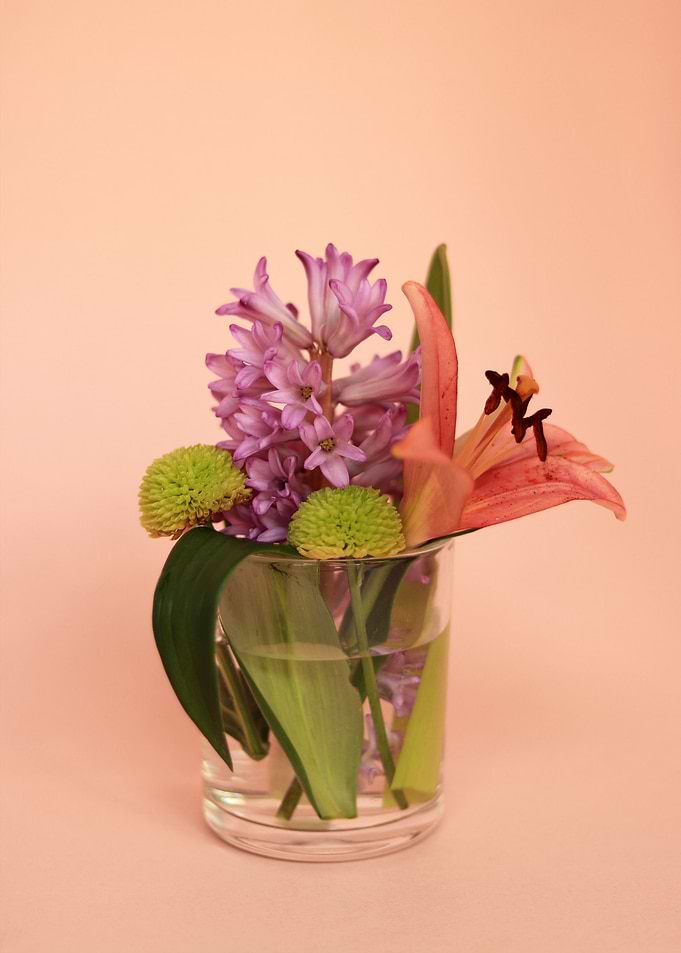 a cup of flower photo