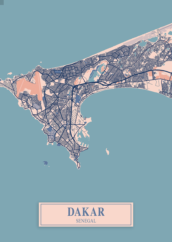 Dakar Breezy Map