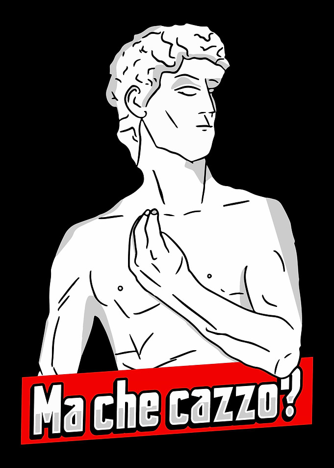David Italian Hand Gesture