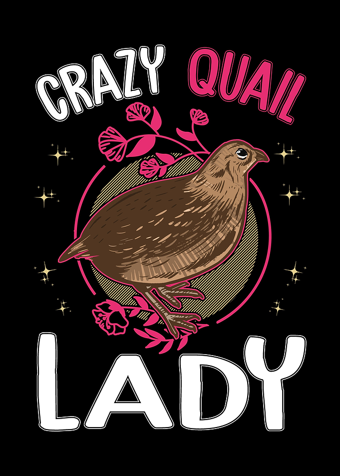 Crazy Quail Lady Farmer