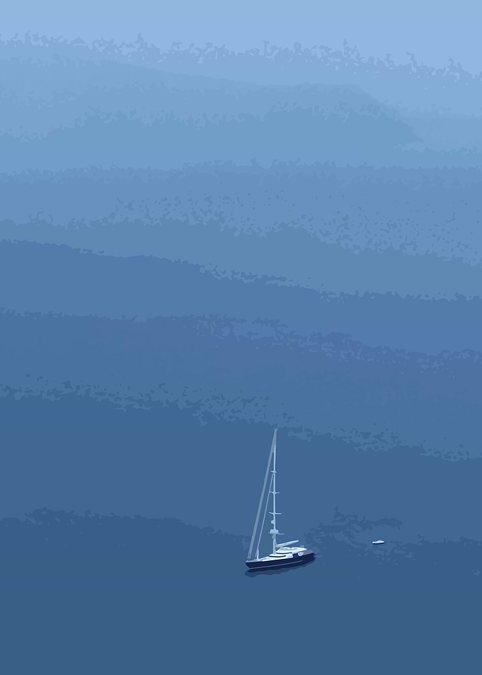 Minimalistic landscape