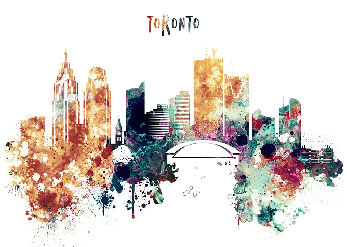 Toronto Canada Skyline