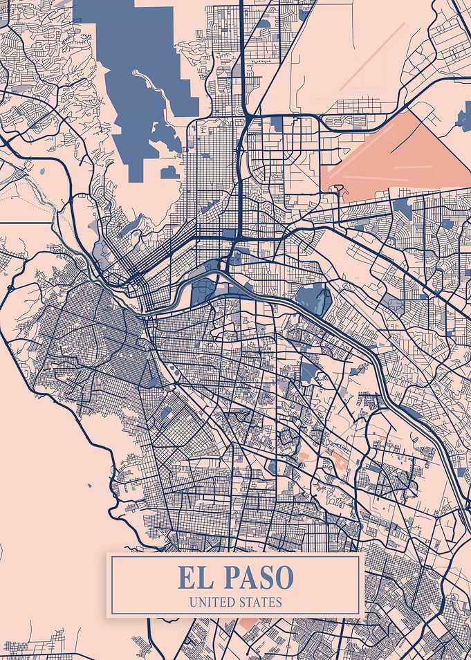 El Paso Breezy Map