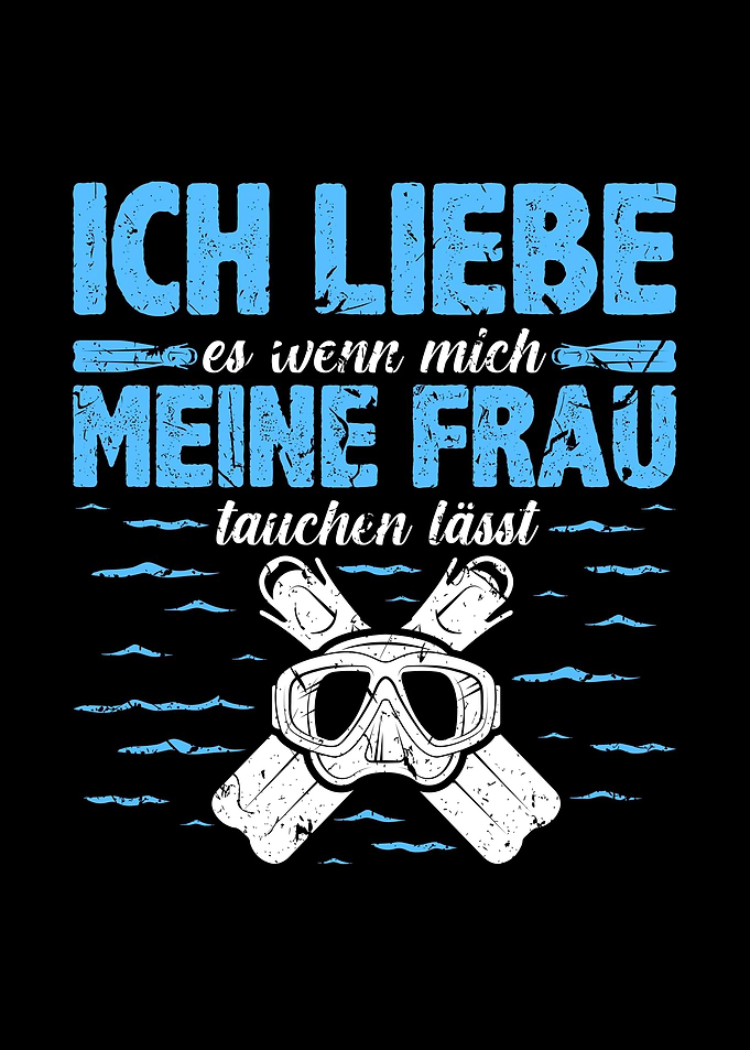 Tauchen Geschenk Lustig