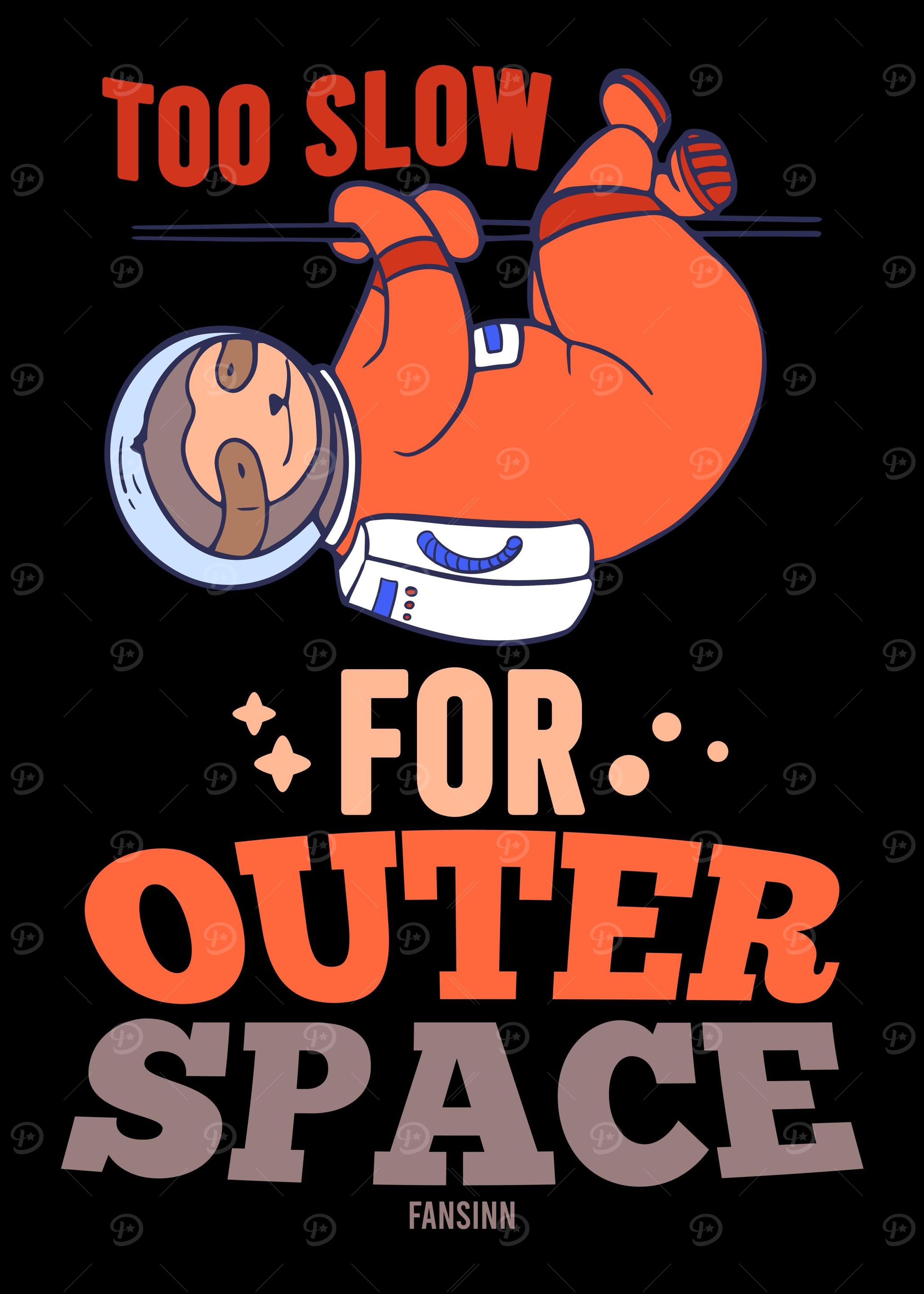 Sloth in space as astronau