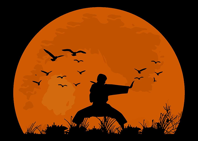 Karate Sunset Karate Marti