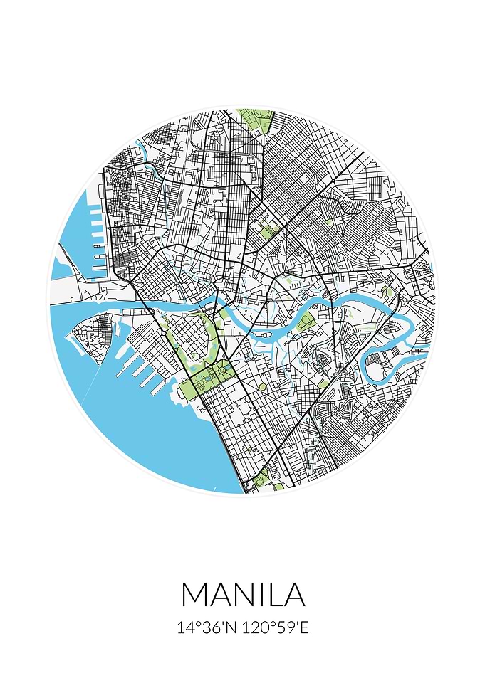 Manila Circle City Map