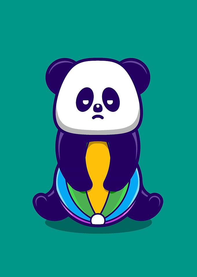 Panda Cute Illustration