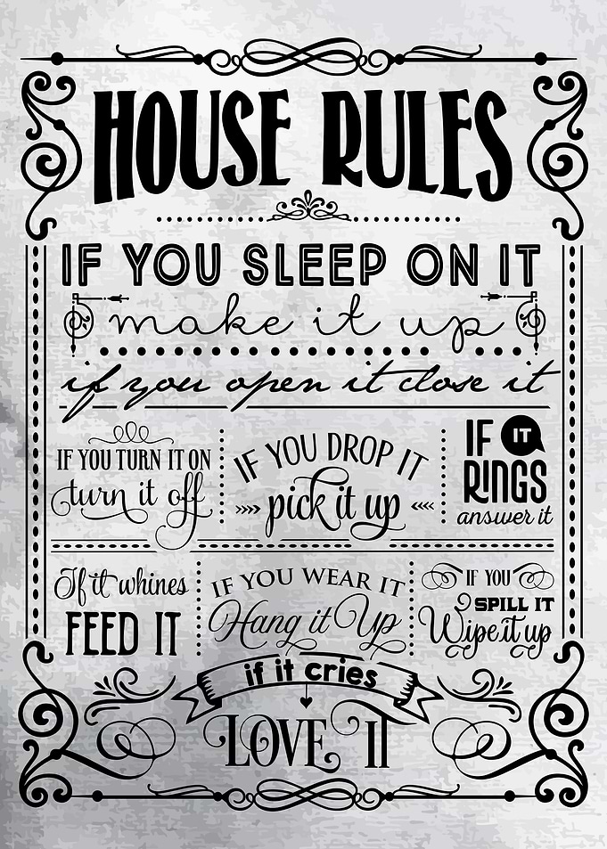 Funny Family Rules