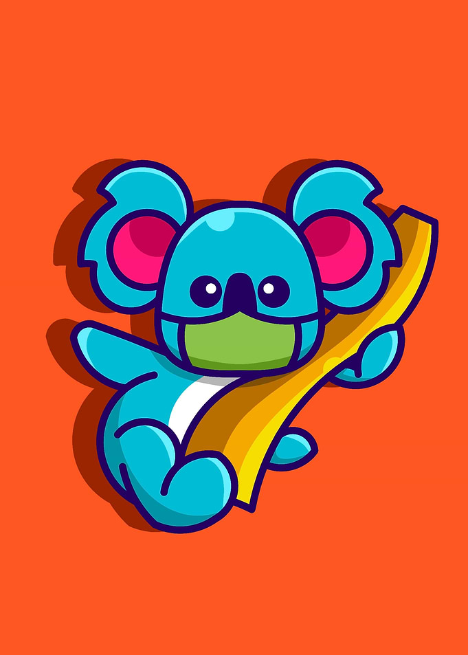 Koala Cute Illustration
