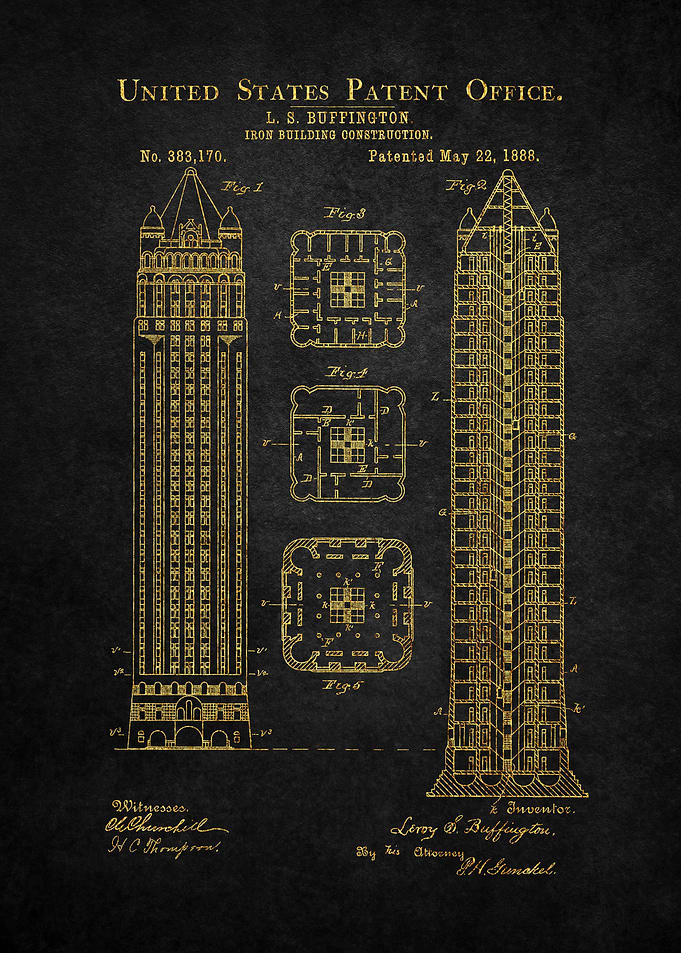 43 Iron Building Patent P