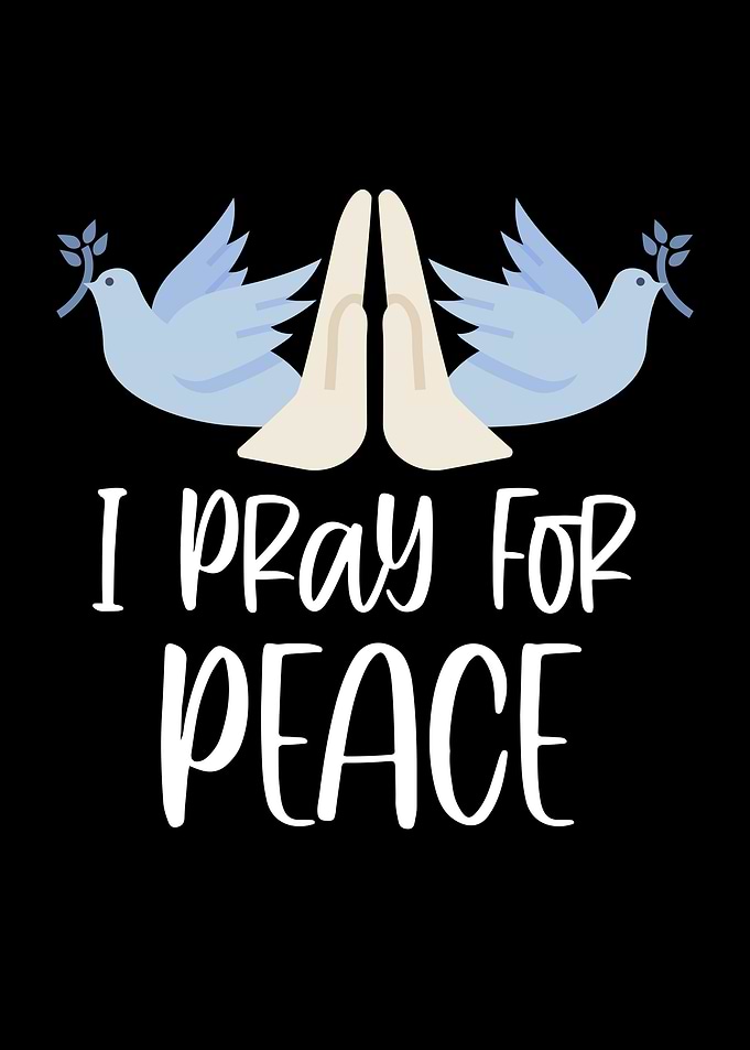 Pray For Peace Dove Prayer