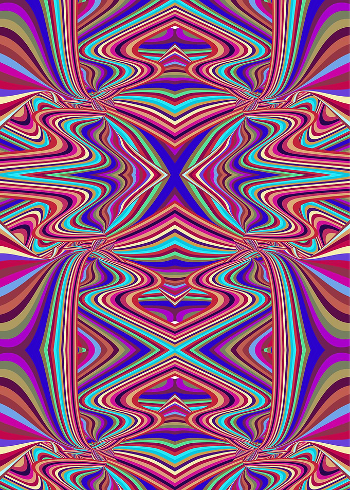 Abstract geometric pattern