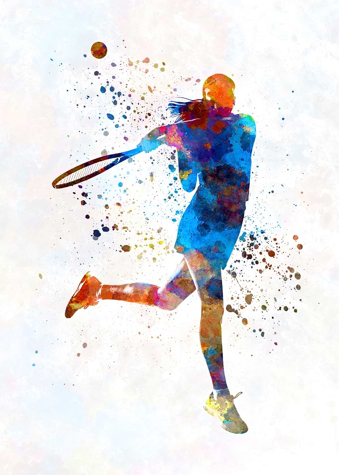 Woman tennis player