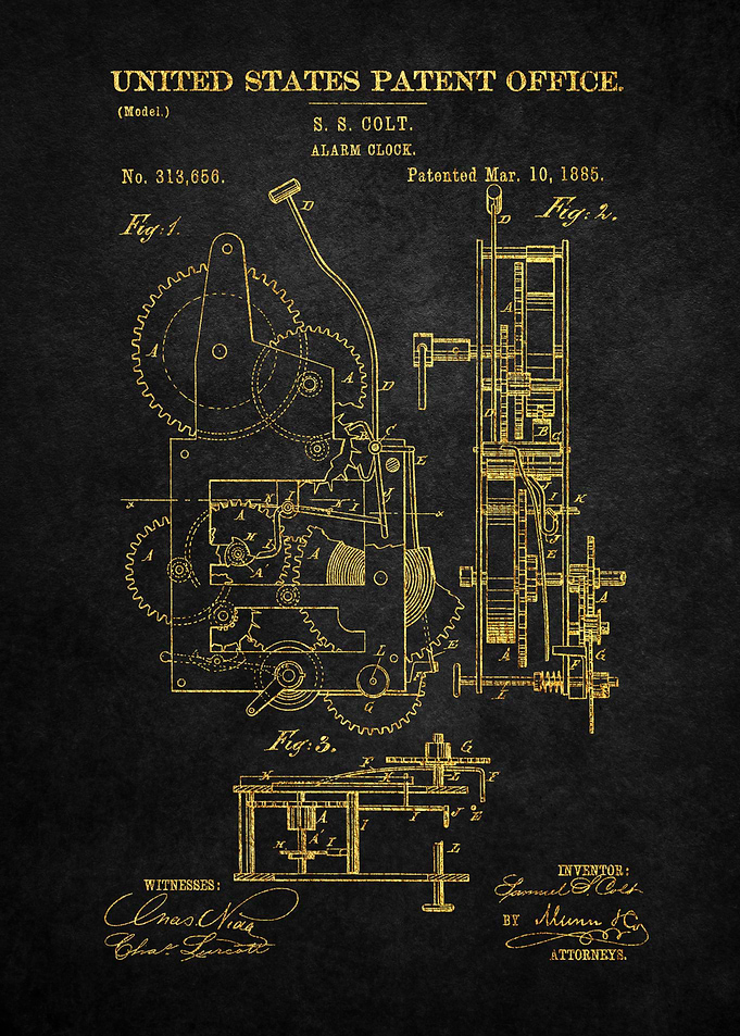 47 Alarm Clock Patent 188
