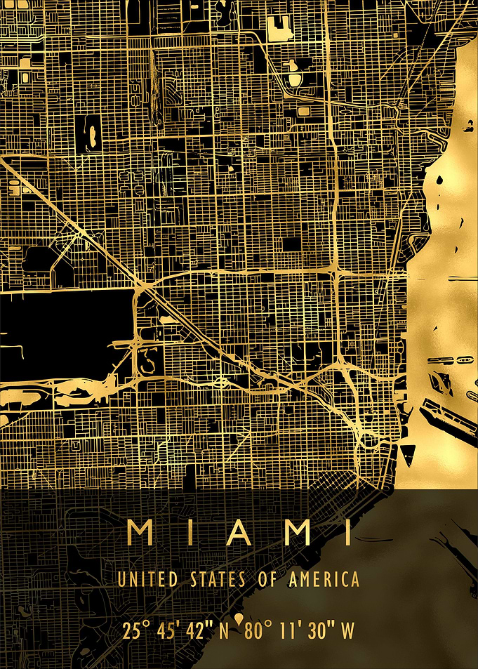 MIAMI MAP USA