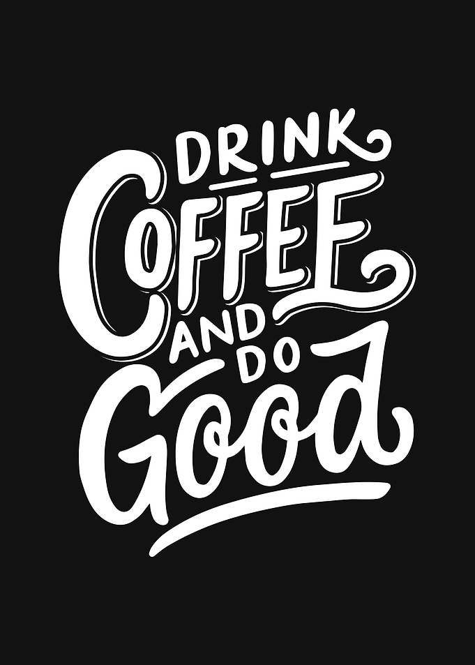 Coffee Poster Lettering