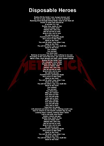 Lyric band metal legend